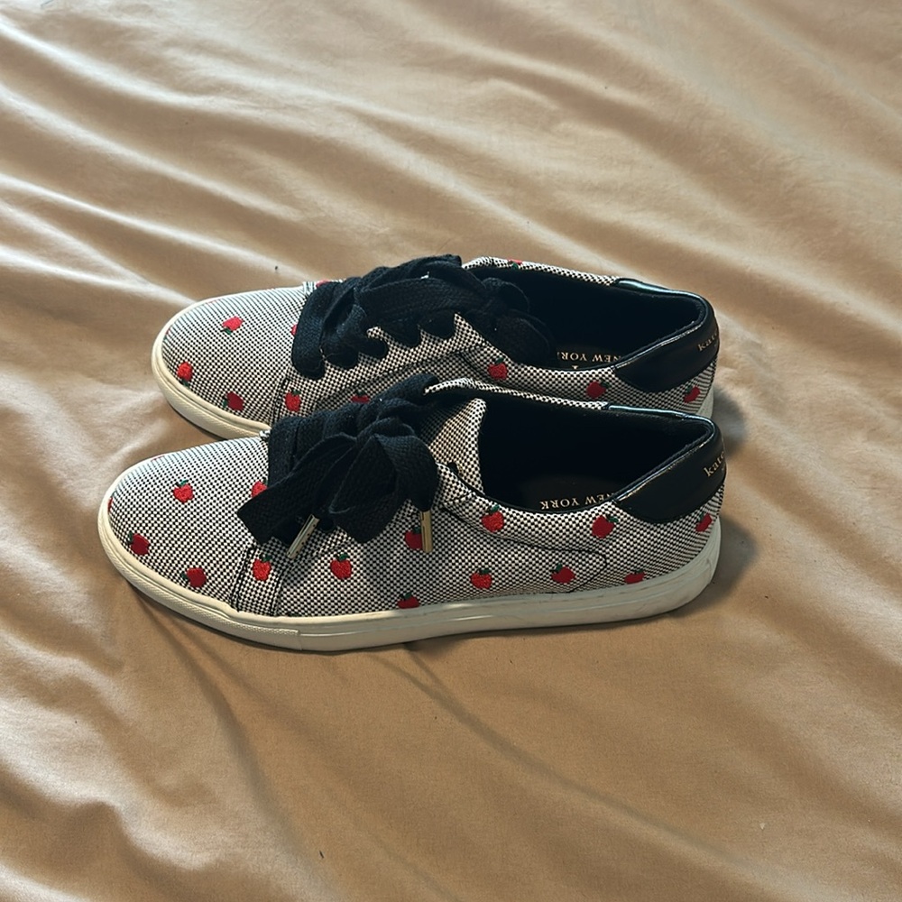 Kate Spade Apple embroidered sneakers - Picture 3 of 4